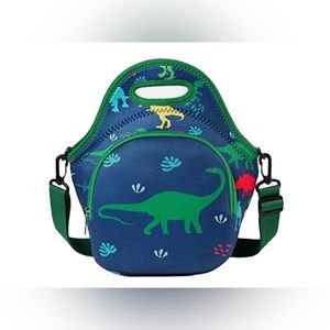 RAVUO Neoprene Insulated Kids Dinosaur Lunch tote